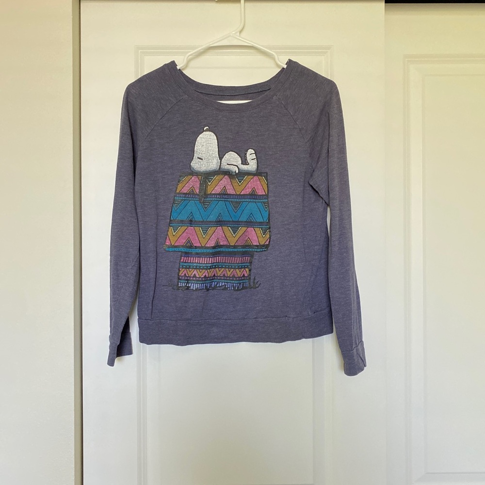 Target Women's Purple Graphic Sweatshirt